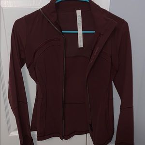 Lulu Lemon zip-up workout jacket